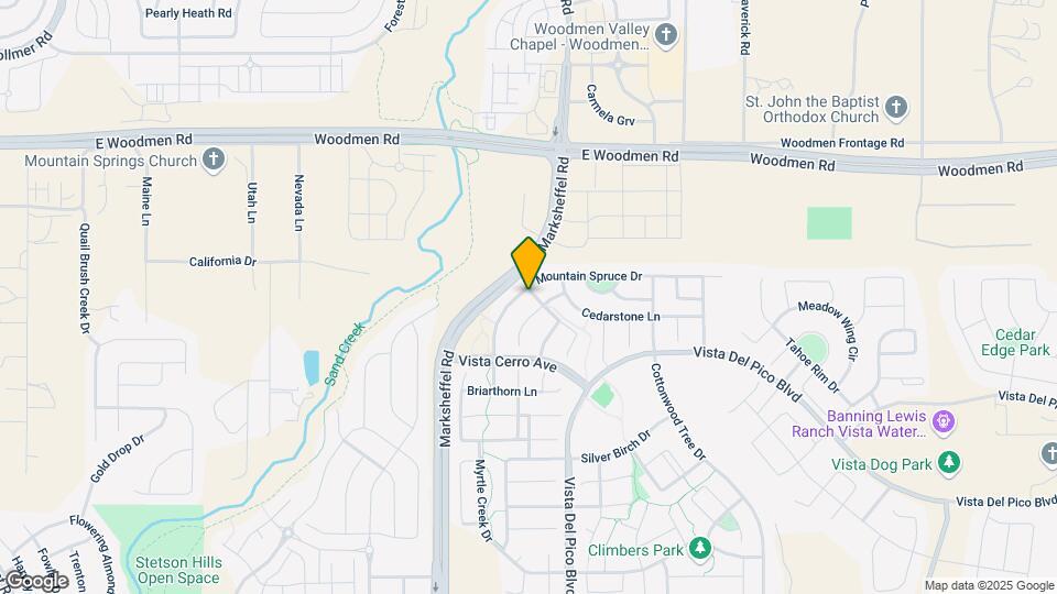 7151 Mountain Spruce Dr Map and Location Details