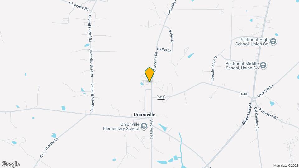 4909 Unionville Rd Map and Location Details