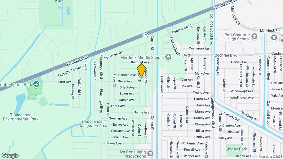 17190 Nixon Ave Map and Location Details