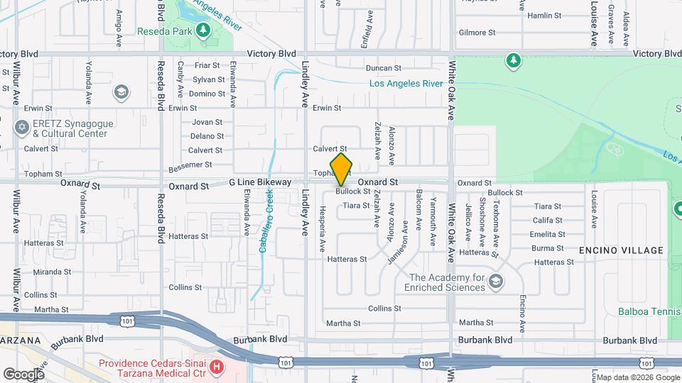 18012 Bullock St Map and Location Details