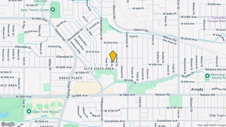 6030 Hoyt St Map and Location Details