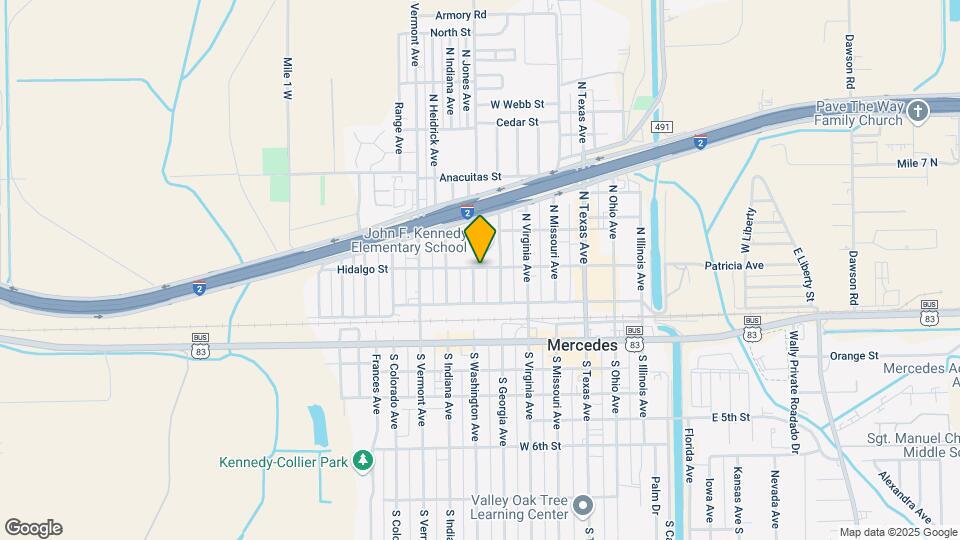 732 Hidalgo St Mapa y Detalles de la Ubicación