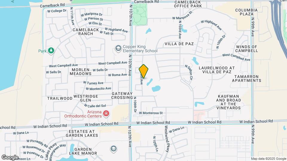 4343 N 106th Ave Map and Location Details