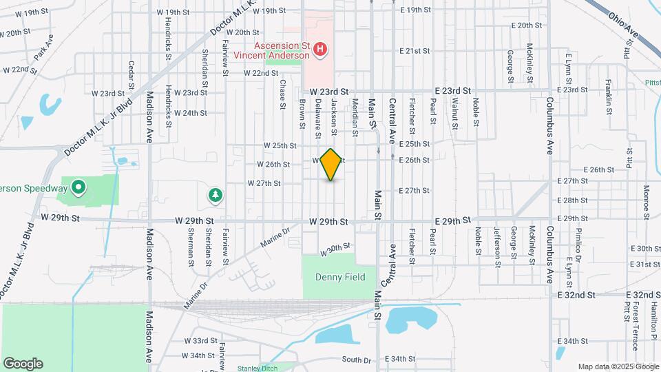 2635 Jackson St Map and Location Details