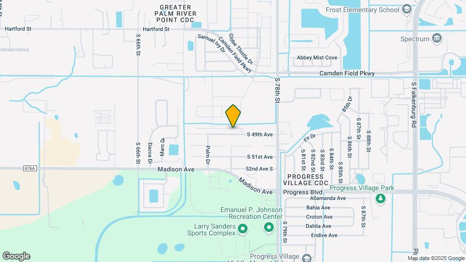7333 Spring Snowflake Ave Map and Location Details