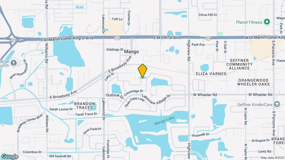 1623 Palm Leaf Dr Map and Location Details