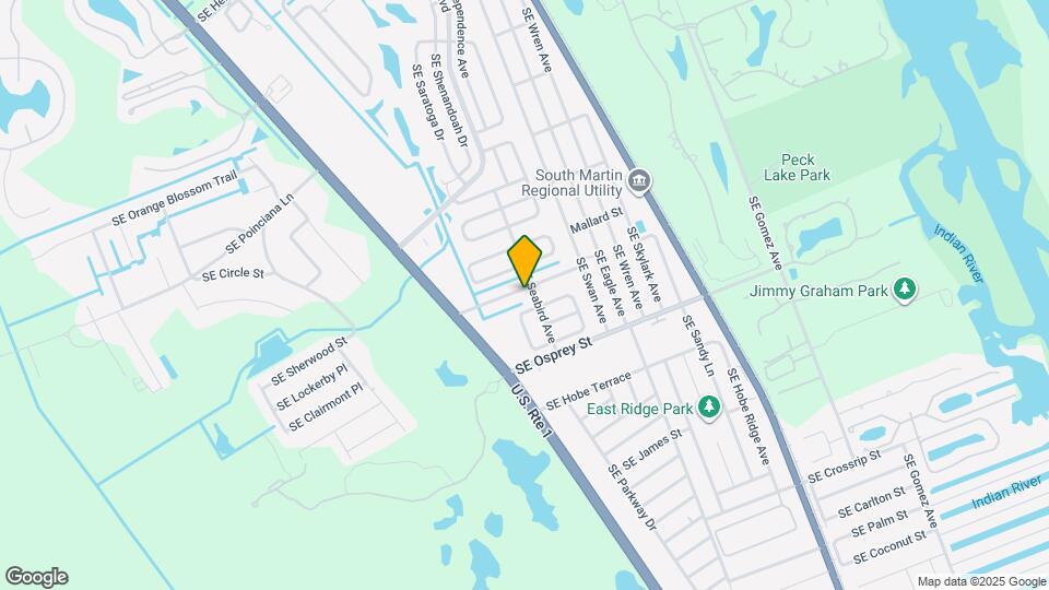 7030 SE Ridgeway Terrace Map and Location Details