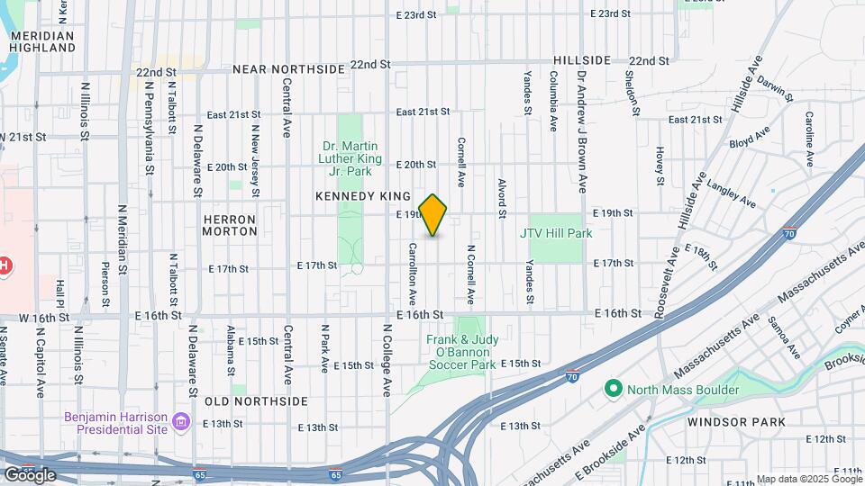 1732 Bellefontaine St Map and Location Details