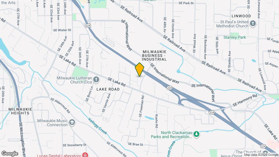 12600 SE Freeman Way Map and Location Details