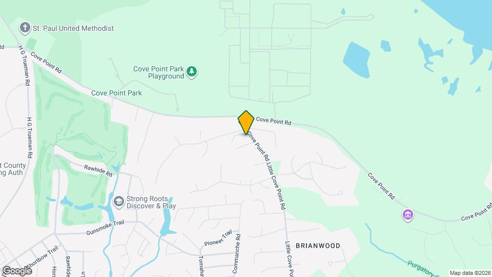 11115 Little Cove Point Rd Map and Location Details