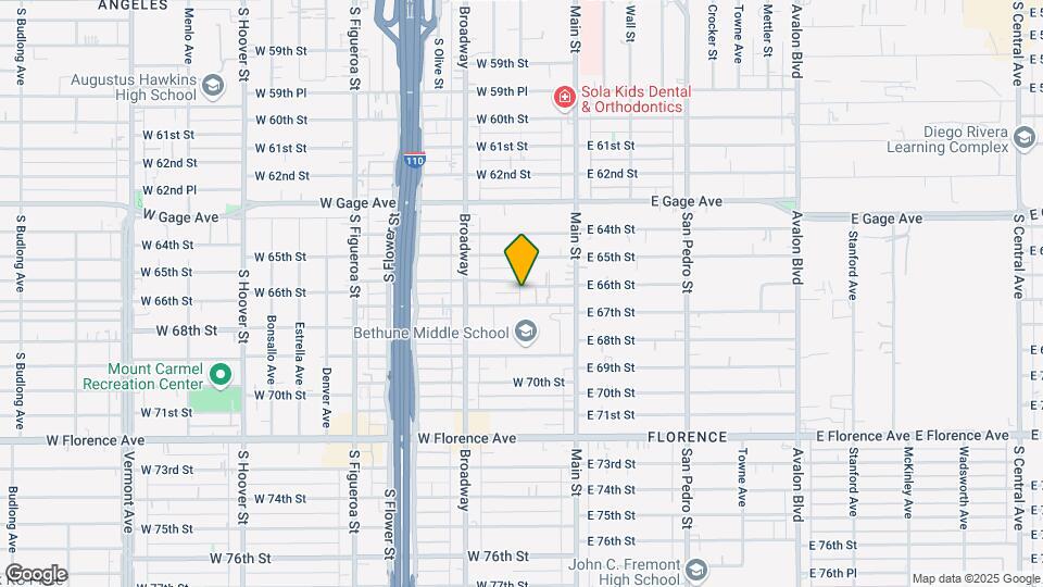 162 W 66th St Map and Location Details