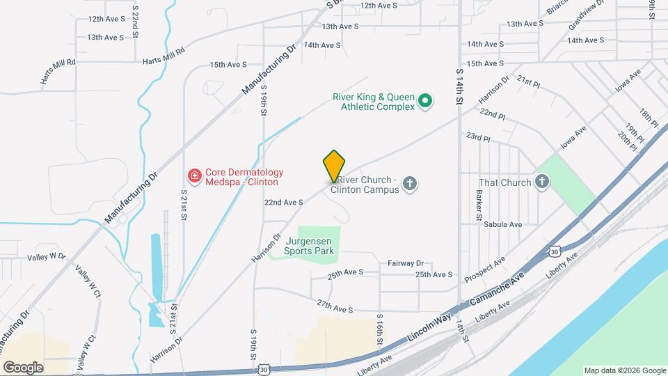 1637 Harrison Dr Map and Location Details