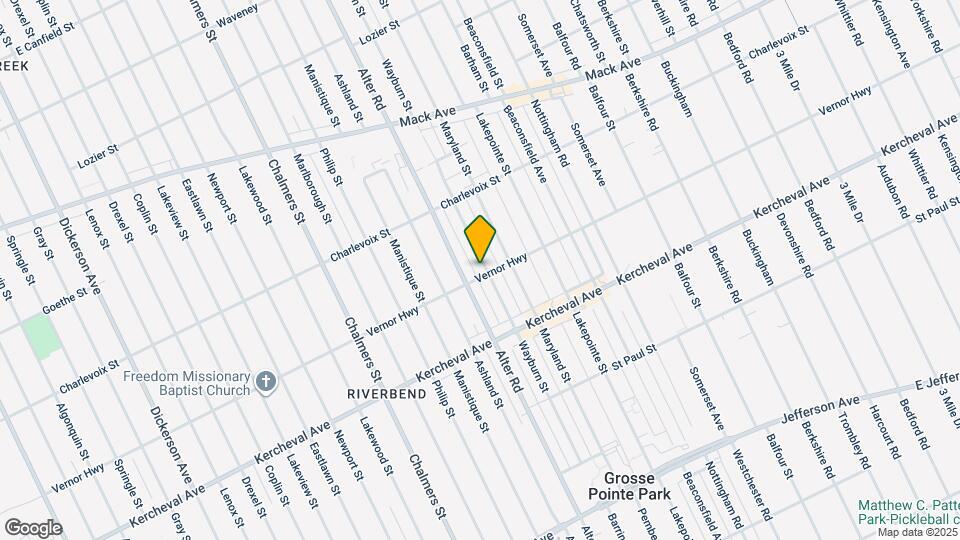 1305 Wayburn St Map and Location Details
