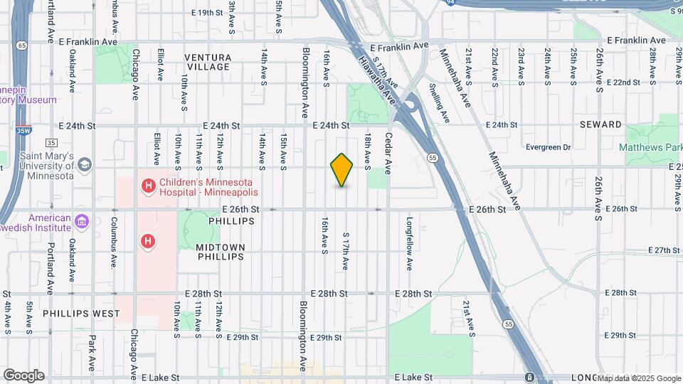 2528 17th Ave S Map and Location Details