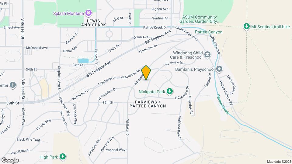 411 Westview Dr Mapa y Detalles de la Ubicación