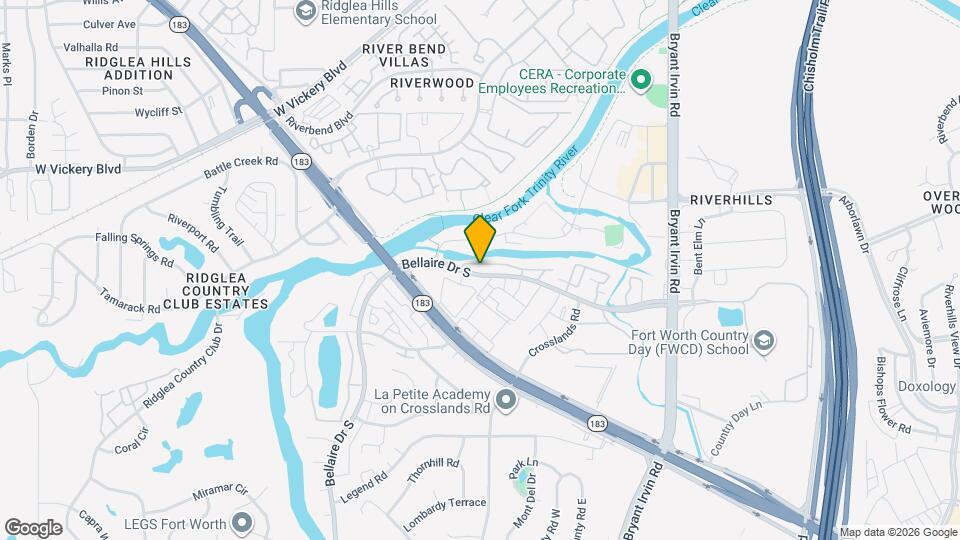 5759 Cedar Creek Dr Map and Location Details