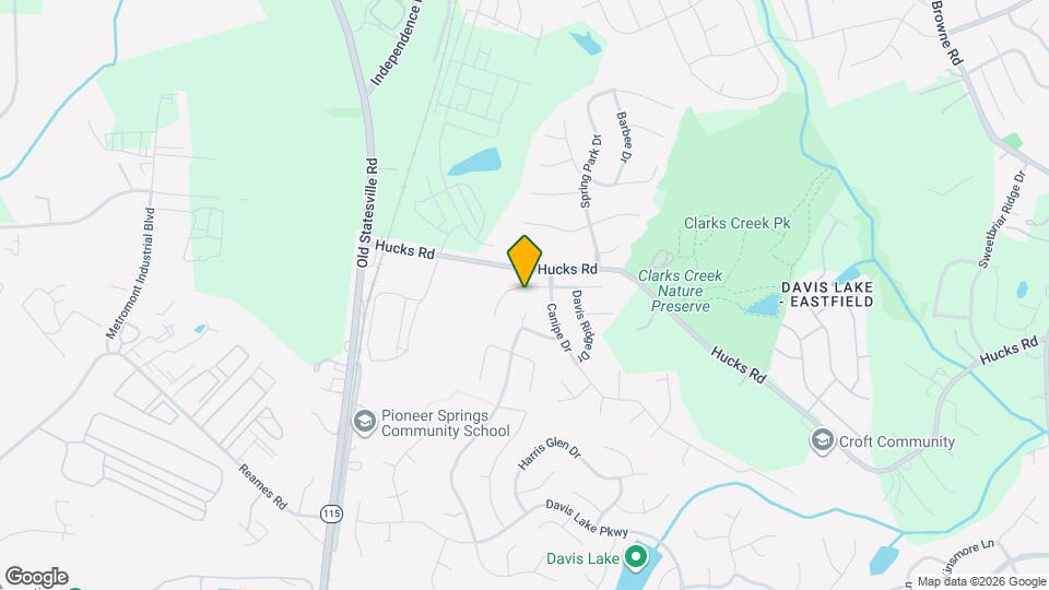 5719 Falls Ridge Ln Map and Location Details
