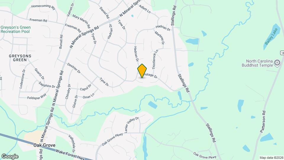 1505 Pycroft Ct Map and Location Details