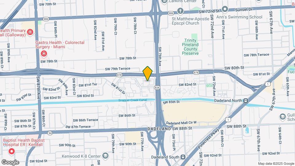 7705 Camino Real Map and Location Details