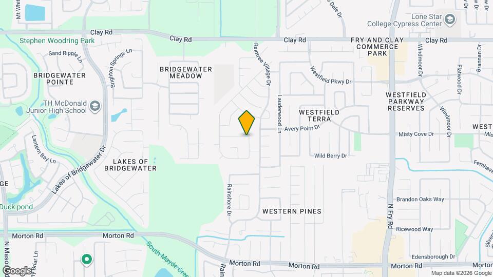 20703 Winghaven Dr Map and Location Details