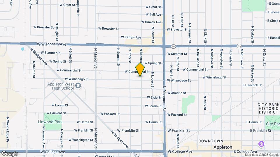 902 W Winnebago St Map and Location Details