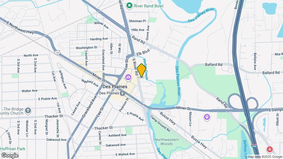 603 S River Rd, Unit 1L Map and Location Details