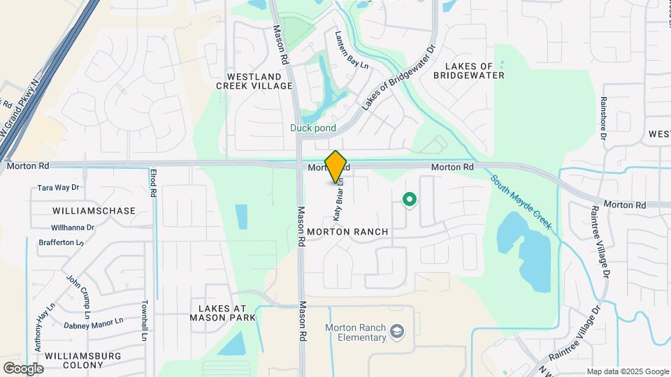 2911 Katy Briar Ln Map and Location Details