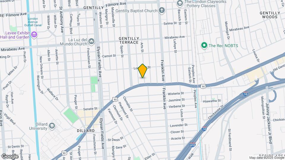 4420 Arts St Mapa y Detalles de la Ubicación