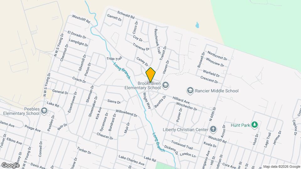 3203 Raven Dr Map and Location Details