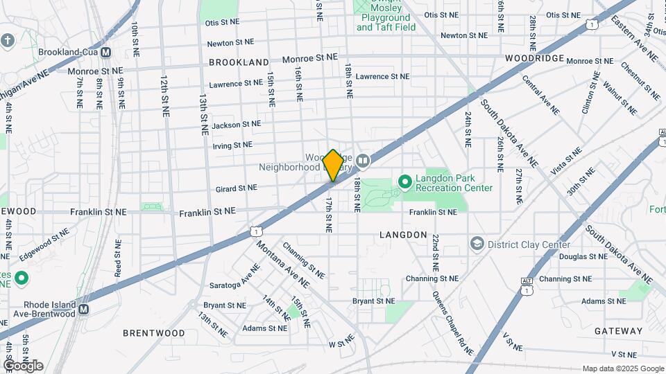2909 17th St NE Map and Location Details