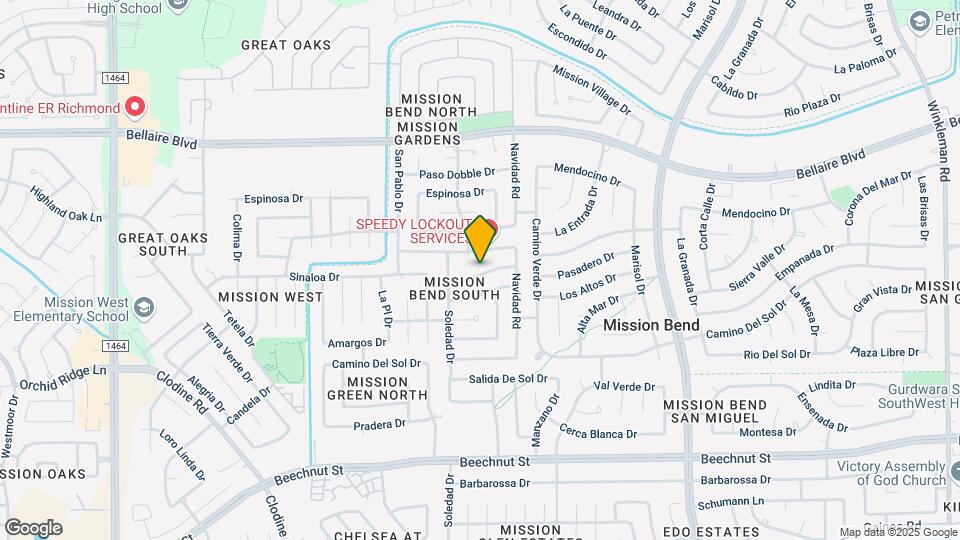16230 Pasadero Dr Map and Location Details