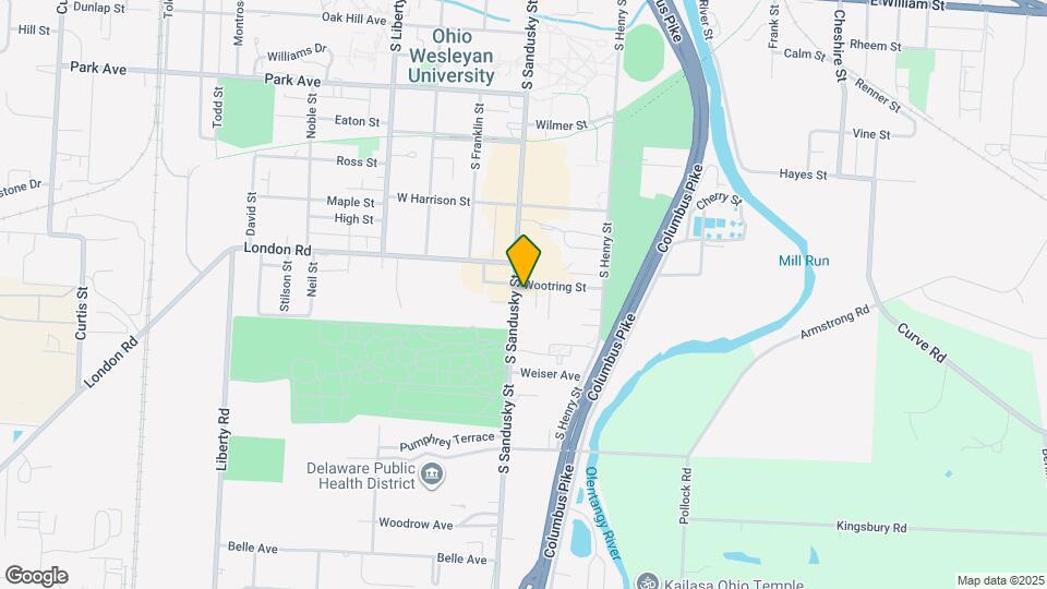 297 S Sandusky St, Unit C Map and Location Details