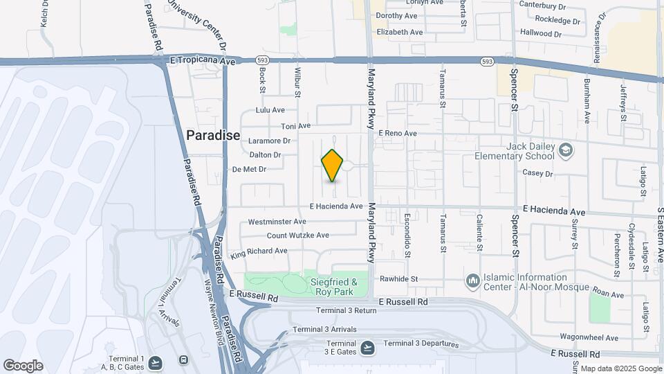 5227 Greene Ln Map and Location Details