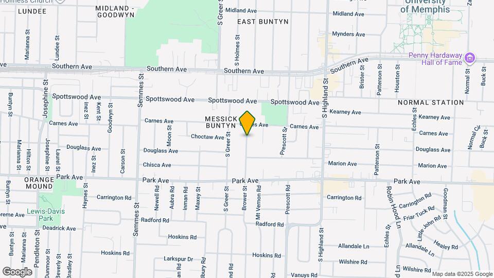 772 Brower St Map and Location Details