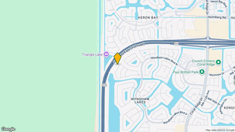 5370 NW 126th Dr Map and Location Details