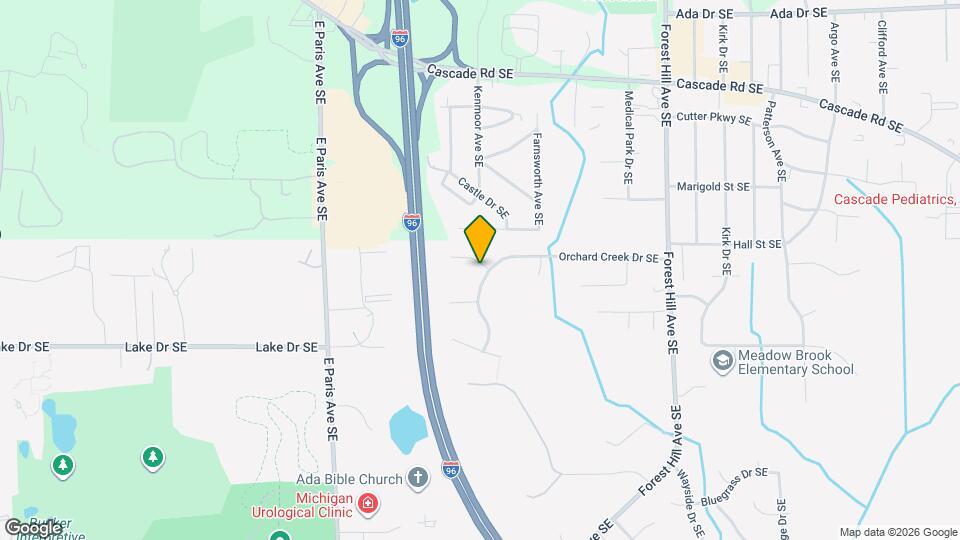 1257 Apple Creek Dr SE Map and Location Details