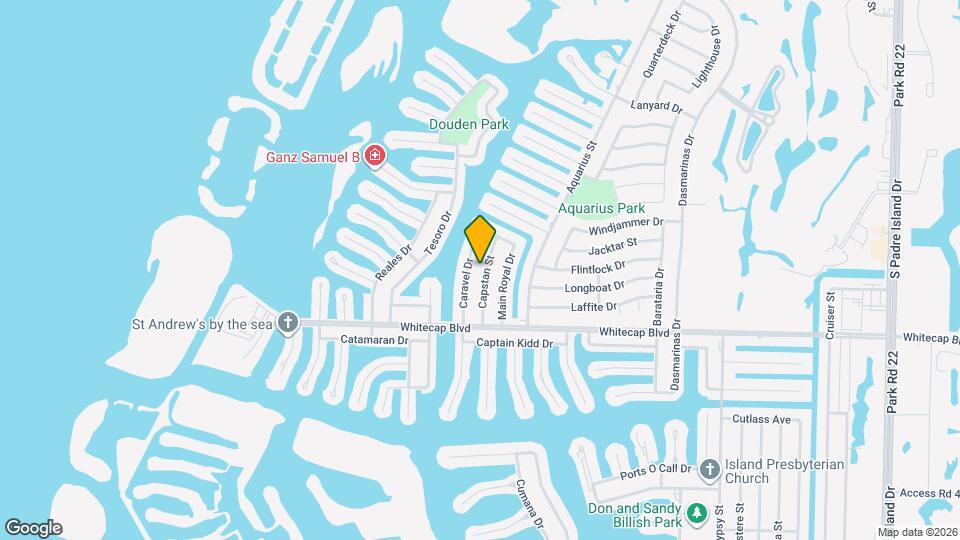 15233 Capstan St Map and Location Details