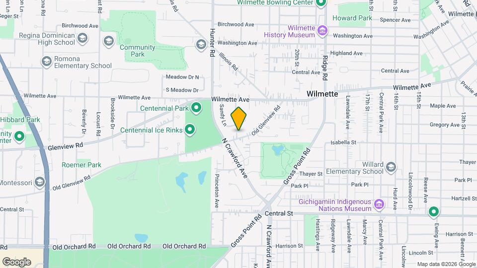 2200 Old Glenview Rd Map and Location Details