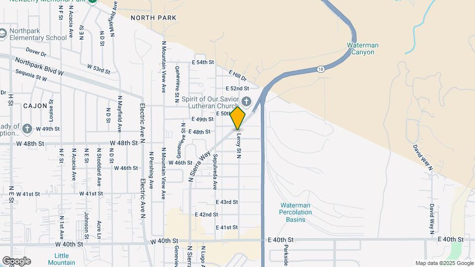 North Sierra Apartments Map and Location Details