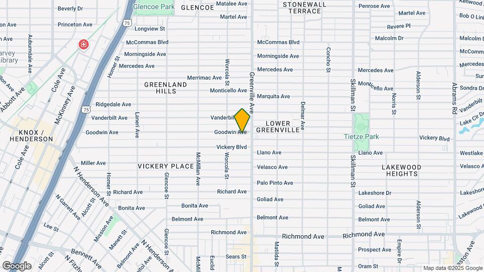 5628 Goodwin Ave Map and Location Details