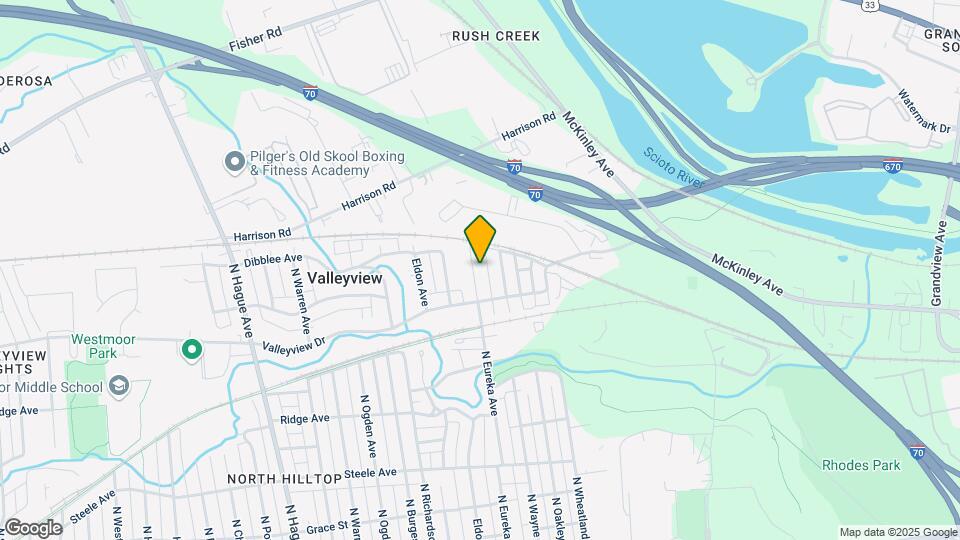 470 N Eureka Ave Mapa y Detalles de la Ubicación