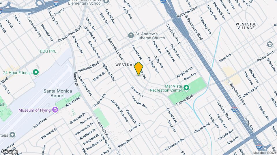 3208-3214 S Barrington Ave Mapa y Detalles de la Ubicación