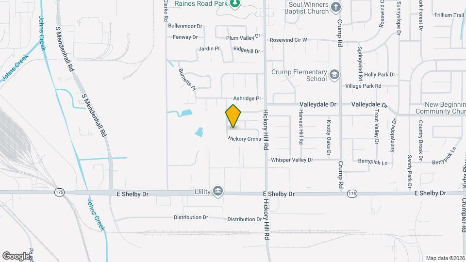 5827 Hickory Nutt Ln Map and Location Details