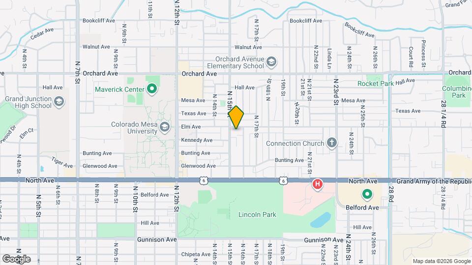 1426 N 15th St, Unit 1426 Mapa y Detalles de la Ubicación