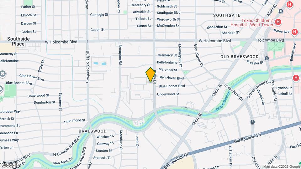 7350 Kirby Dr Map and Location Details