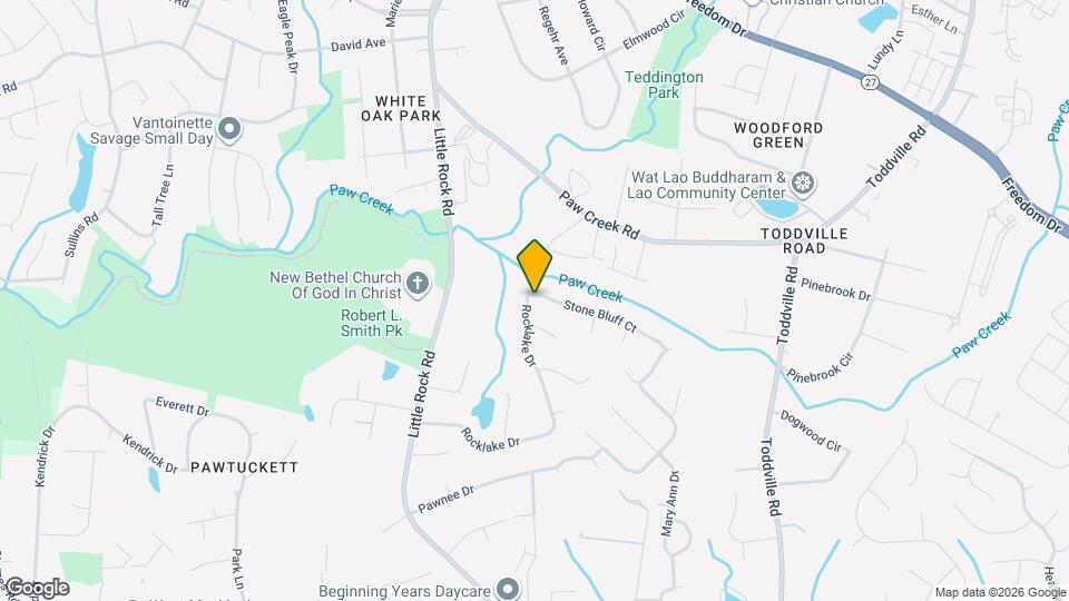 5829 Stone Bluff Ct Map and Location Details