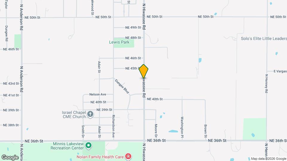 4216 N Hiwassee Rd Mapa y Detalles de la Ubicación