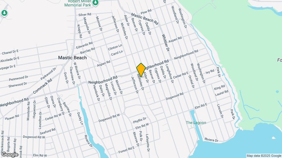 185 McKinley Dr Map and Location Details