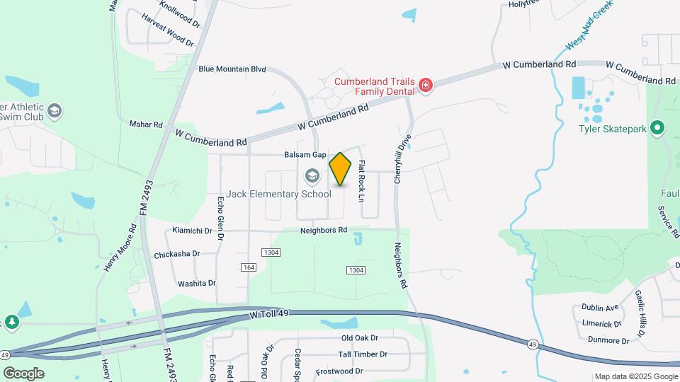 7343 Kingsport Ln Map and Location Details