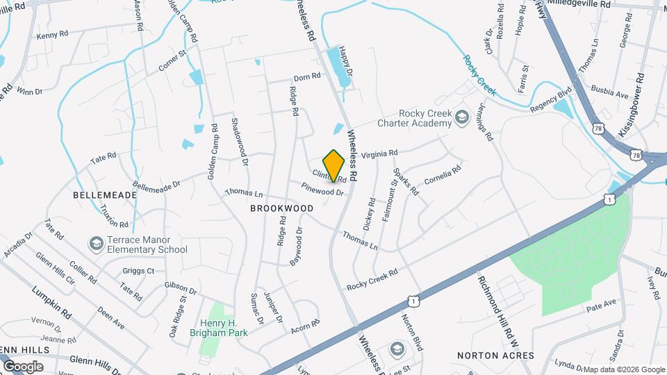 3005 Pinewood Dr Map and Location Details